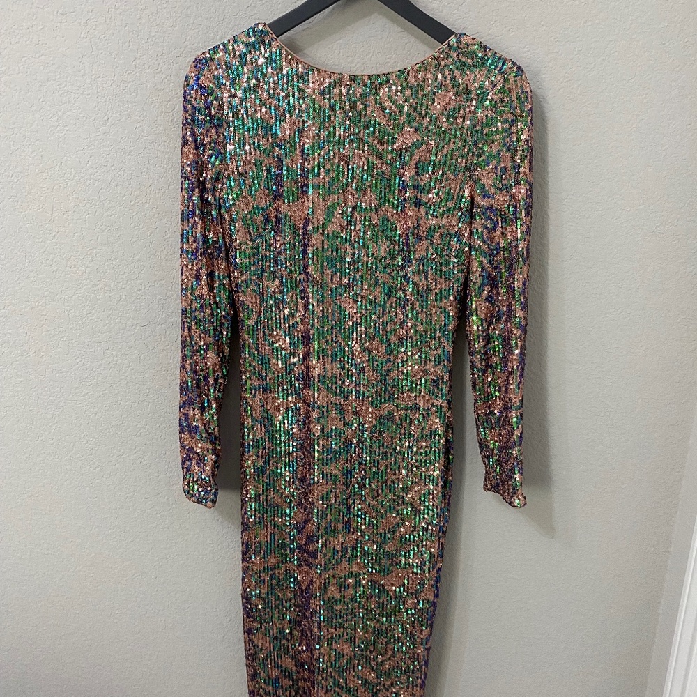 Sequin MIDI Dress